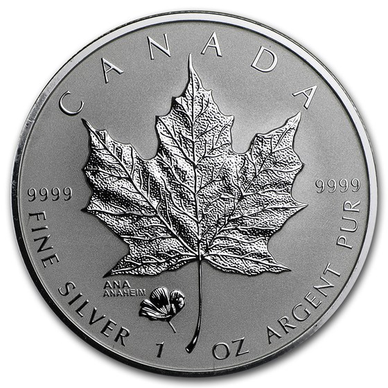 2016 Canada 1 oz Silver Reverse Proof Maple Leaf ANA Privy Mark 2016 Canada 1 oz Silver Reverse Proof Maple Leaf ANA Privy Mark